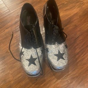 Mens platform disco shoes